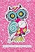 Blood Sugar Logbook (Glycemic, Glucose Tracker) Cute Sparkly Owl - Friendly Diabetes Glucose Log for by Retro Kid, Retro Kid Publishing