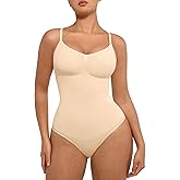 FeelinGirl Shapewear Bodysuit for Women Tummy Control Full Body Shaper Snatched Waist Bodysuit