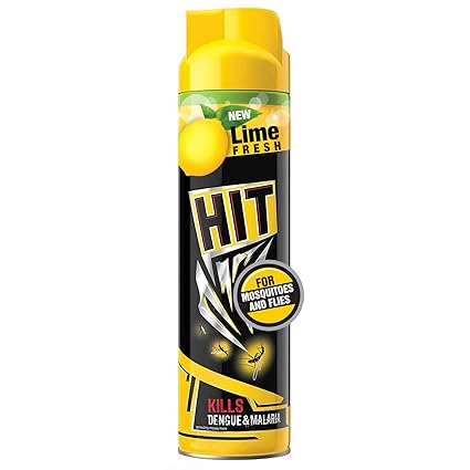 HIT Mosquito and Fly Killer Spray, Lime Fragrance, 700ml