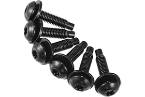 ACROPIX Hard Top Torx Screws Bolts for Jeep Wrangler 2007-2018 Extra Long Automotive Replacement Bolts Stainless Steel Black 