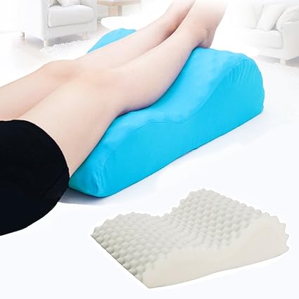 Irq Bed Wedge Elevated Leg Pillow Massage Memory Foam Wedge Knee