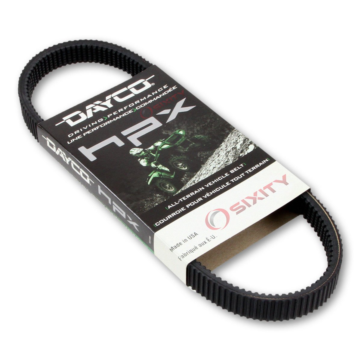 2008 for Polaris Sportsman 800 EFI Drive Belt Dayco HPX