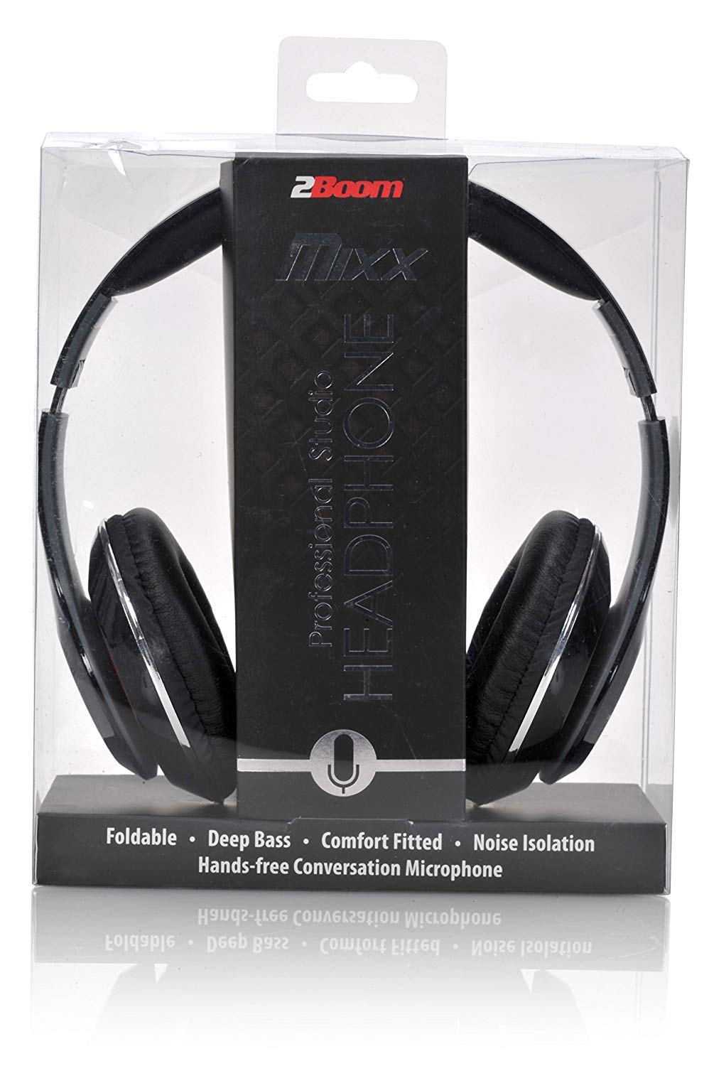 2BOOM MIXX Professional Over Ear Studio Foldable Digital Stereo Bass