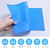 Shiwaki 3D Silicone Pad for 3D Drawing Pen - Animal Pattern, 41.5x27.5cm view 4
