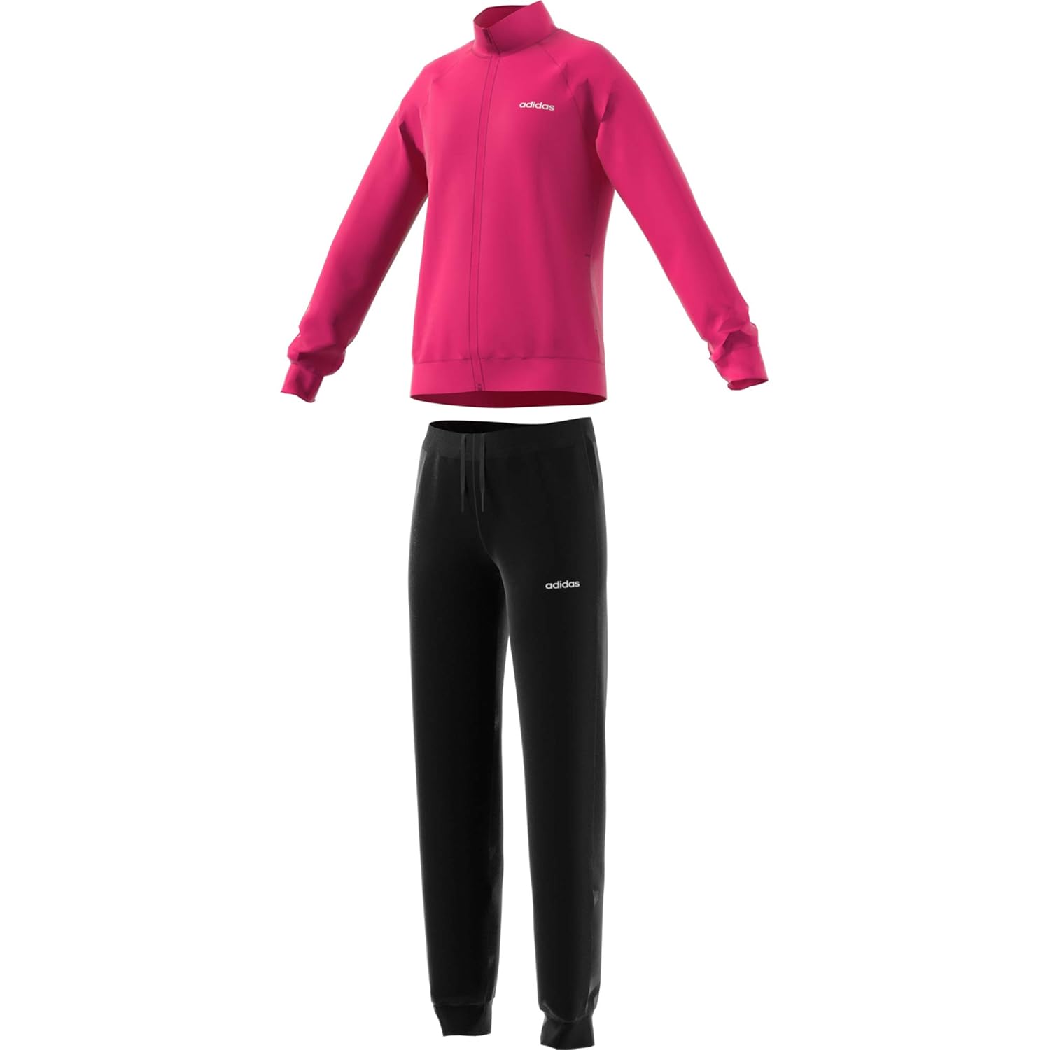 Adidas Girl's Essentials Linear Tracksuit: Amazon.co.uk: Clothing