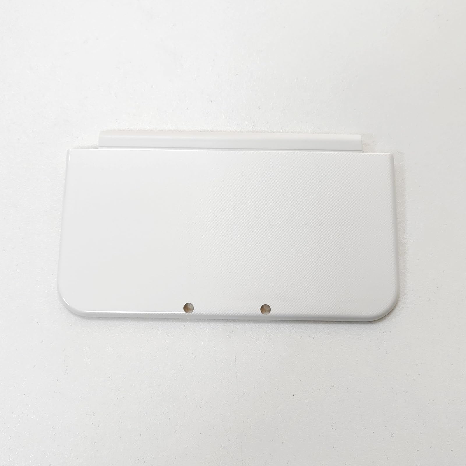 Hzxkqmil Faceplate Front and Back Housing Shell for Nintendo New 3DS XL Console, Replacement Upper/Bottom Cover Plates for New 3DSXL, White