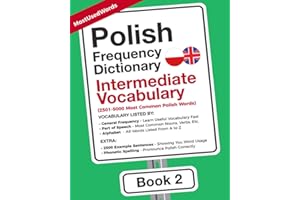 Polish Frequency Dictionary - Intermediate Vocabulary: 2501-5000 most common Polish words