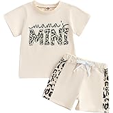 allshope Toddler Baby Girl Summer Outfit Short Sleeve T Shirt Top Casual Shorts Set Infant Newborn Clothes 6 12 18 24 Month