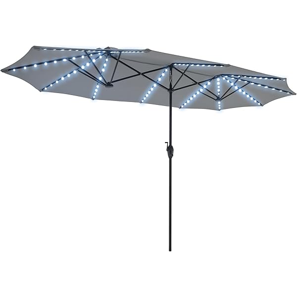 あ*お様 Bayou Amazon.com : Outsunny 14.4ft Large Patio Umbrella with 36