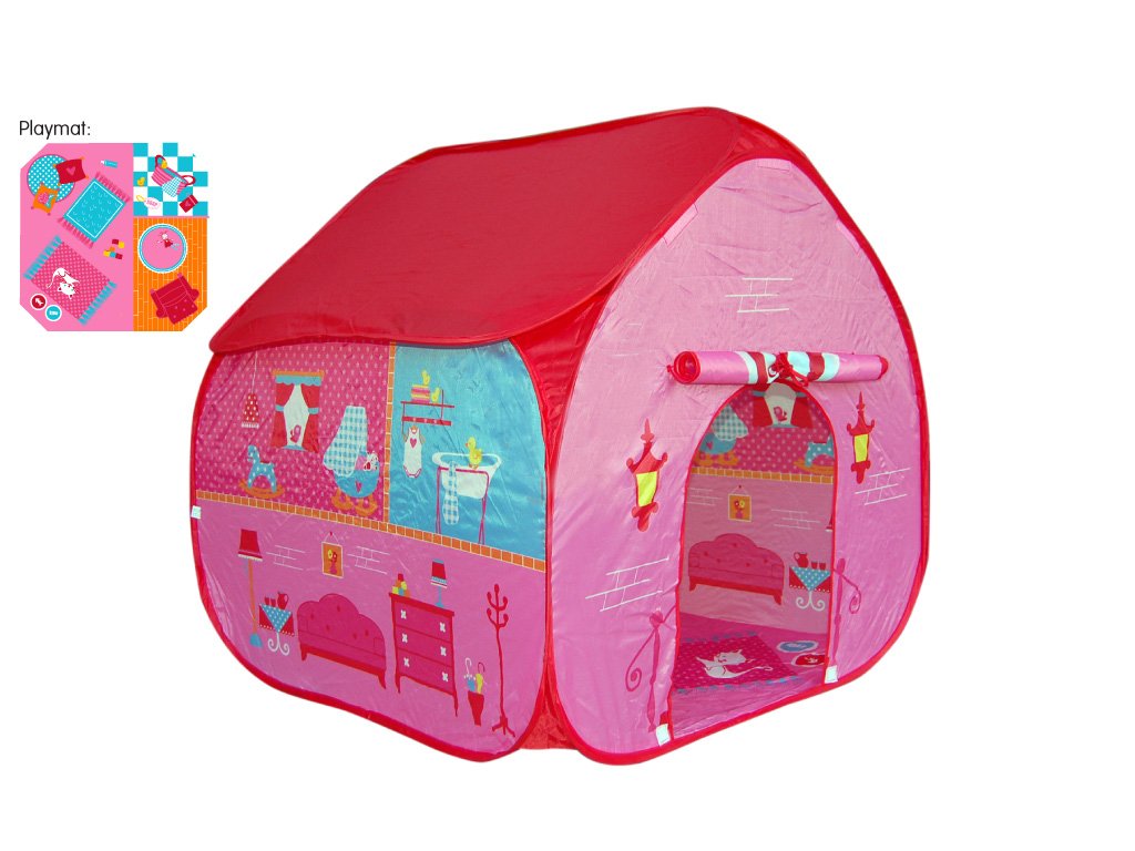 POP UP Pop It Up Childrens Play Tent for Girls (Pink)