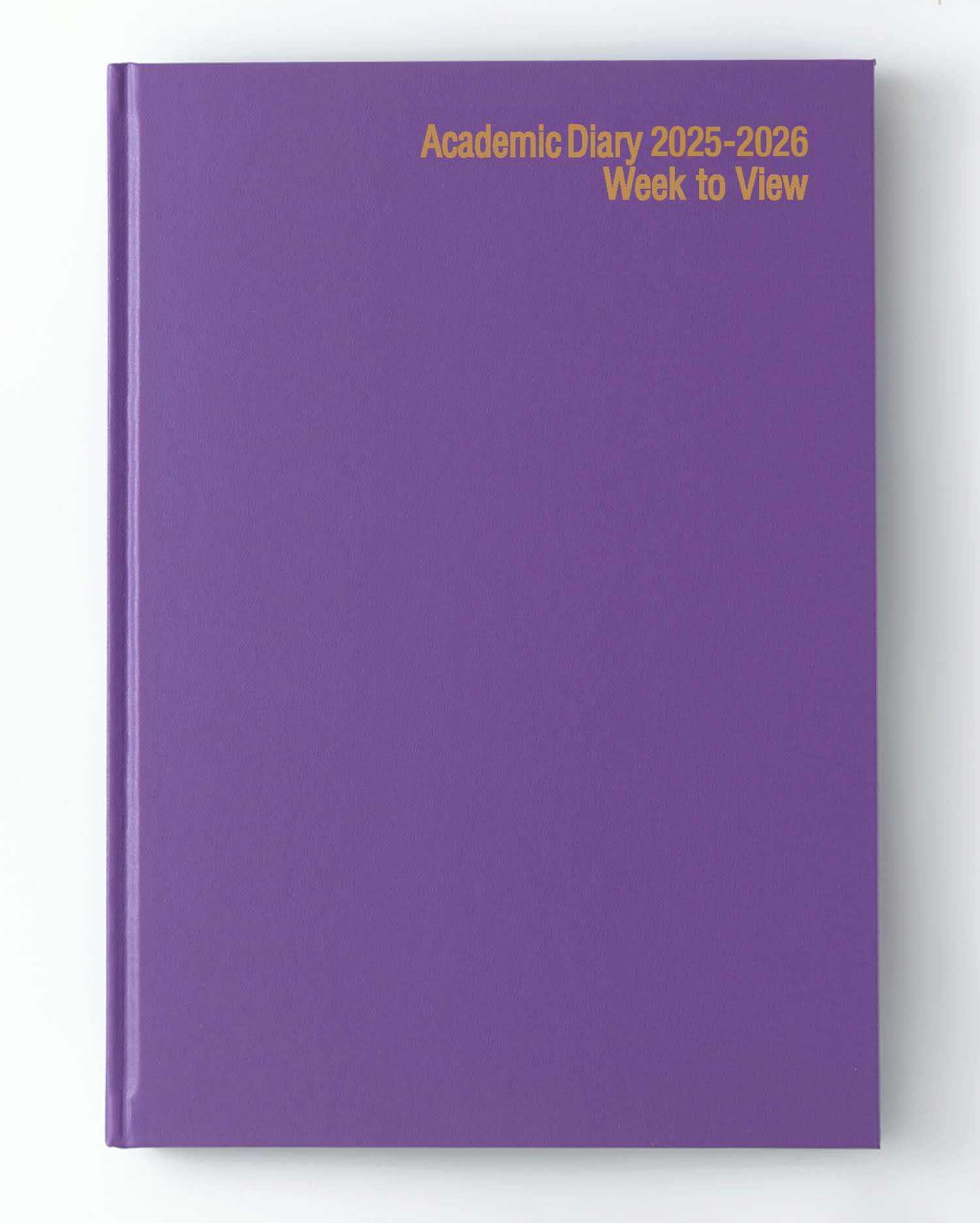 IMPRINT 2026-2027 A4 Academic Diary – Mid-Year Week-to-View Planner for Students & Teachers – Case Bound Organiser with Timetable, Term Dates & Notes Pages (Purple)