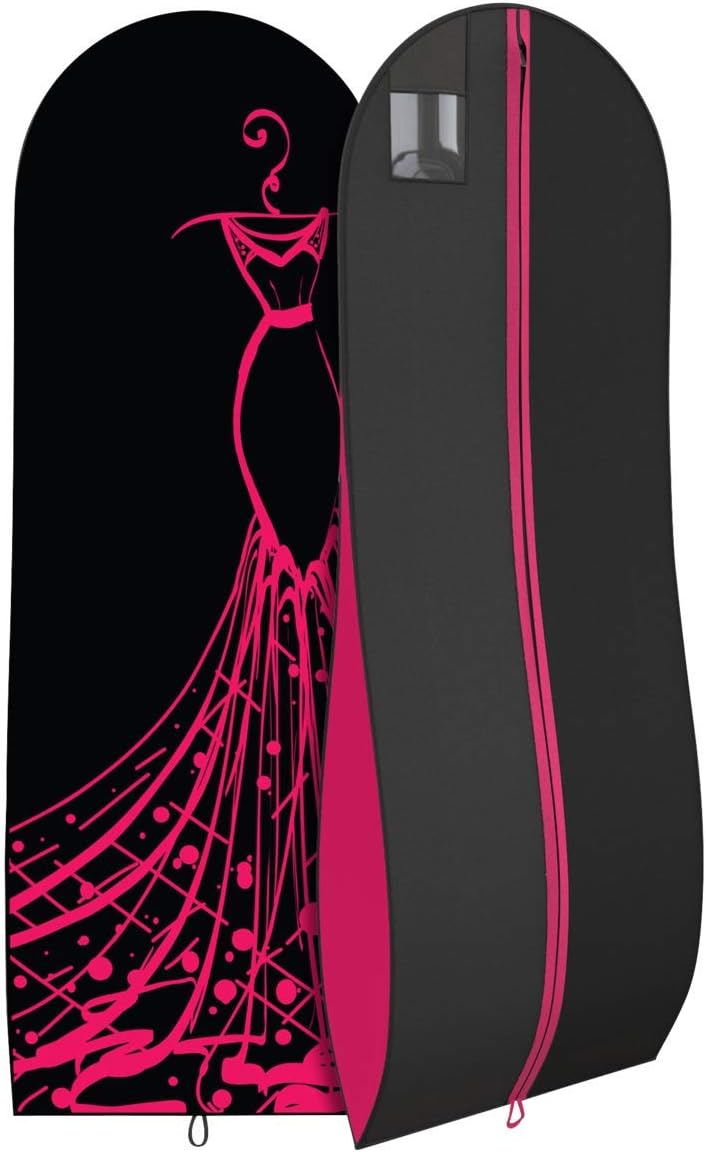 Long Prom Dress Bag Pretty Travel Gown Garment Bag 72