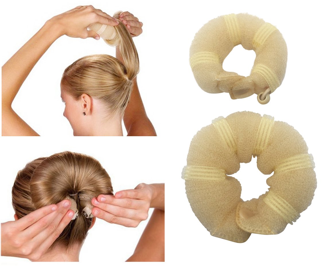 Amazon Com Jjmg New Hair Bun Maker Hair Donut Foam Sponge Clip