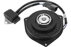 Hihaha Radiator Fan Motor for Honda CR-V 2006-2011 Quiet Engine Cooling Fan Motor No.38616RNAA01 1 Pc