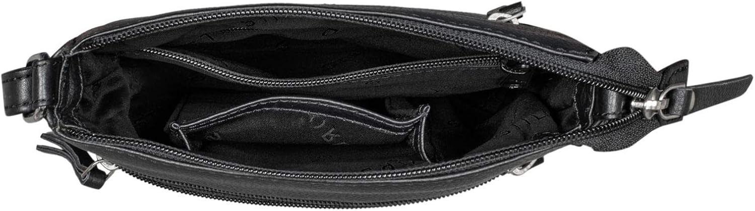 STILORD "Alina" Leather Crossbody Bag for Women Vintage Shoulder Bag Evening Handbag Elegant Work Bag Small Purse Ladies Bag in Genuine Leather Colour:Black - Image 5