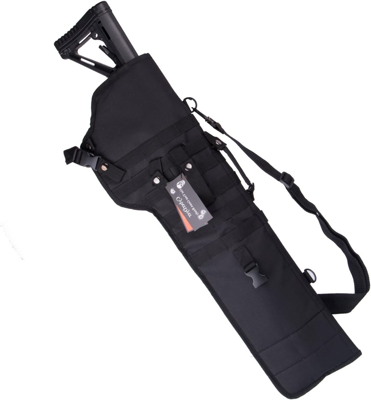 CyberDyer Outdoor Military Tactical Rifle Long Carry Bag Scabbard Gun Protection Case Backpack Molle Ambidextrous Padded…