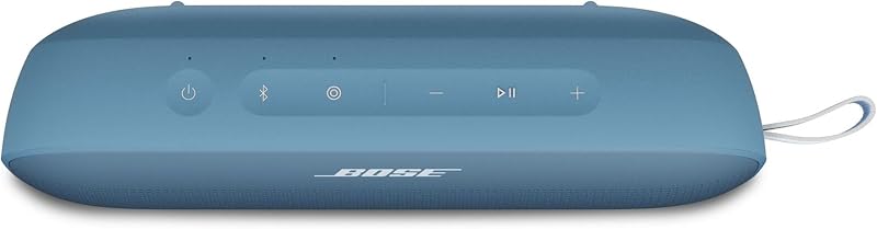 Coluna Bluetooth portátil SoundLink Flex SE (2.ª geração), pequena coluna portátil sem fios para exteriores com áudio Hi-Fi, até 12 horas de autonomia, impermeável e à prova de pó, Blue Dusk