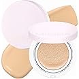 MISSHA Magic Cushion Foundation No.23 (2 Pack) Light Beige for Bright Skin - Flawless Coverage,Dewy Finish,Easy Application for All Skin Types