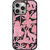CASETiFY Impact Case for iPhone 15 Pro Max [4X Military Grade Drop Tested / 8.2ft Drop Protection] - Animal Prints - Cheetah Paradise Pink - Matte Black