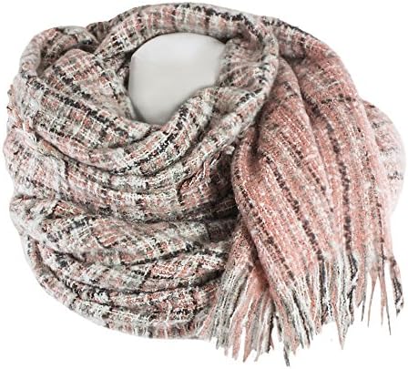 V1969 by VERSACE Versace 19.69 Fashion Scarf For Women/Girls | Warm Comfy & Stylish Rose