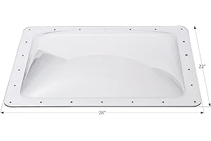 ICON 01852 RV Skylight SL1824-24" x 18" x 4", Clear
