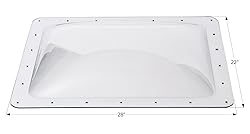 ICON 01852 RV Skylight SL1824-24" x 18" x 4", Clear