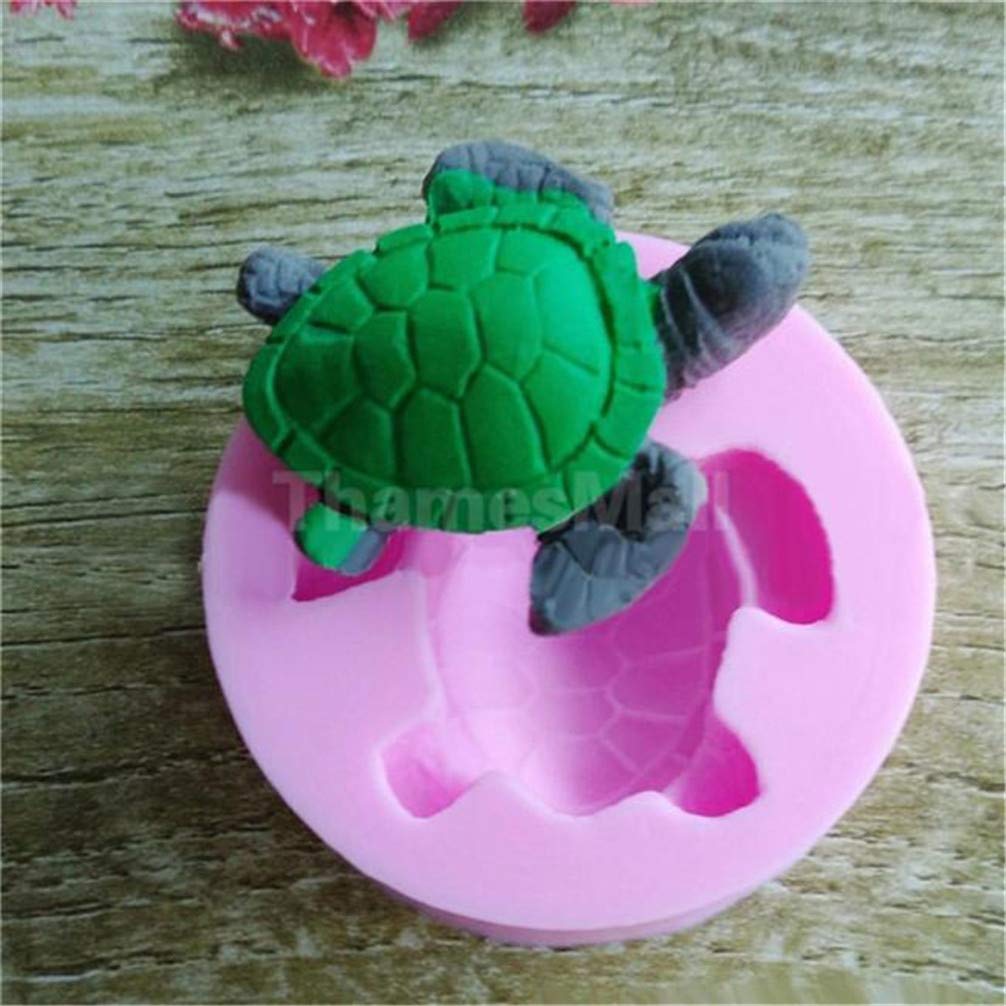 Potelin Moule En Silicone De Qualite Superieure En Forme De Tortue De Mer Pour Decoration De Gateau Savon Gomme Pate A Modeler En Silicone Moule A Chocolat Cuisine Maison Patisserie