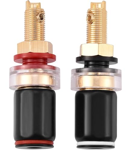 4mm Banana Jack Sockets 20pcs Banana Jack Connectors - 4mm Brass Safety ...