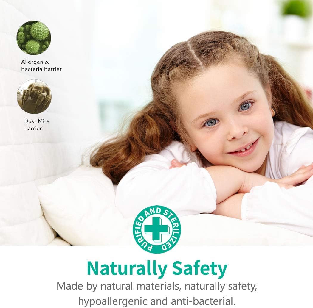 APSMILE Luxurious All Seasons European Goose Down Comforter Full/Queen Size Duvet Insert - Ultra-Soft Egyptian Cotton, 47 Oz 750 Fill Power Fluffy Medium Warmth, Solid White: Home & Kitchen