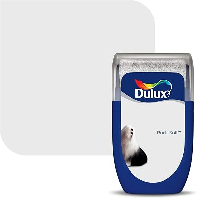 Dulux Walls & Ceilings Tester Paint Rock Salt 30 ml Matt Finish