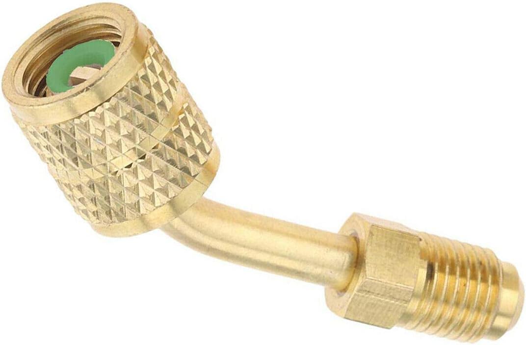 Amazon Com Edisson Innovair Ductless Mini Split System Charging Vacuum Port Adapter Swivel Type 5 16 Female 1 4 Male Sae Home Kitchen