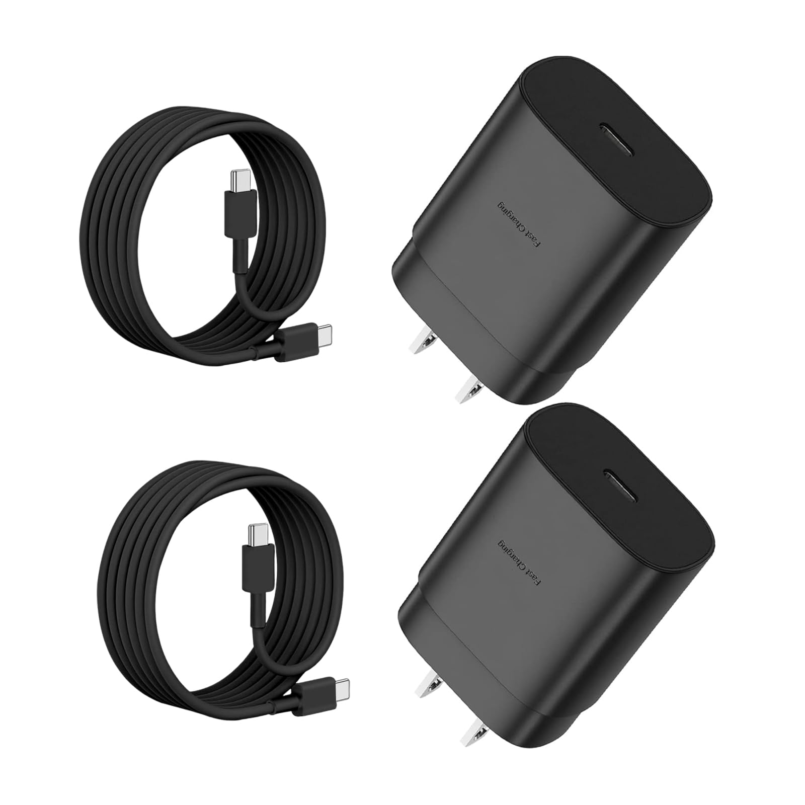 Fast Type-C Charging Block, 25WUSB C Fast Charging, USB Wall Charger for Samsung Galaxy S10/S10e/S10 +/S9 +/S8 +/S22/S21 Ultra/S20/Note 20/10/9