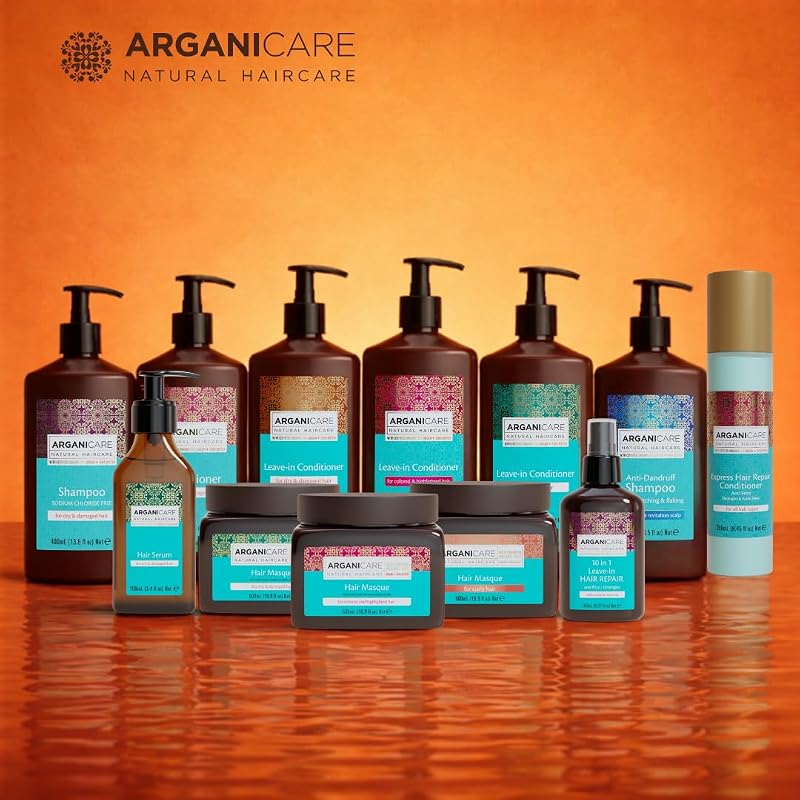 Maschera Capelli Ricci 500 ml, trattamento nutriente e disciplinante per definire i ricci, aiuta a ridurre il crespo e a migliorare morbidezza e pettinabilità, uso dopo shampoo