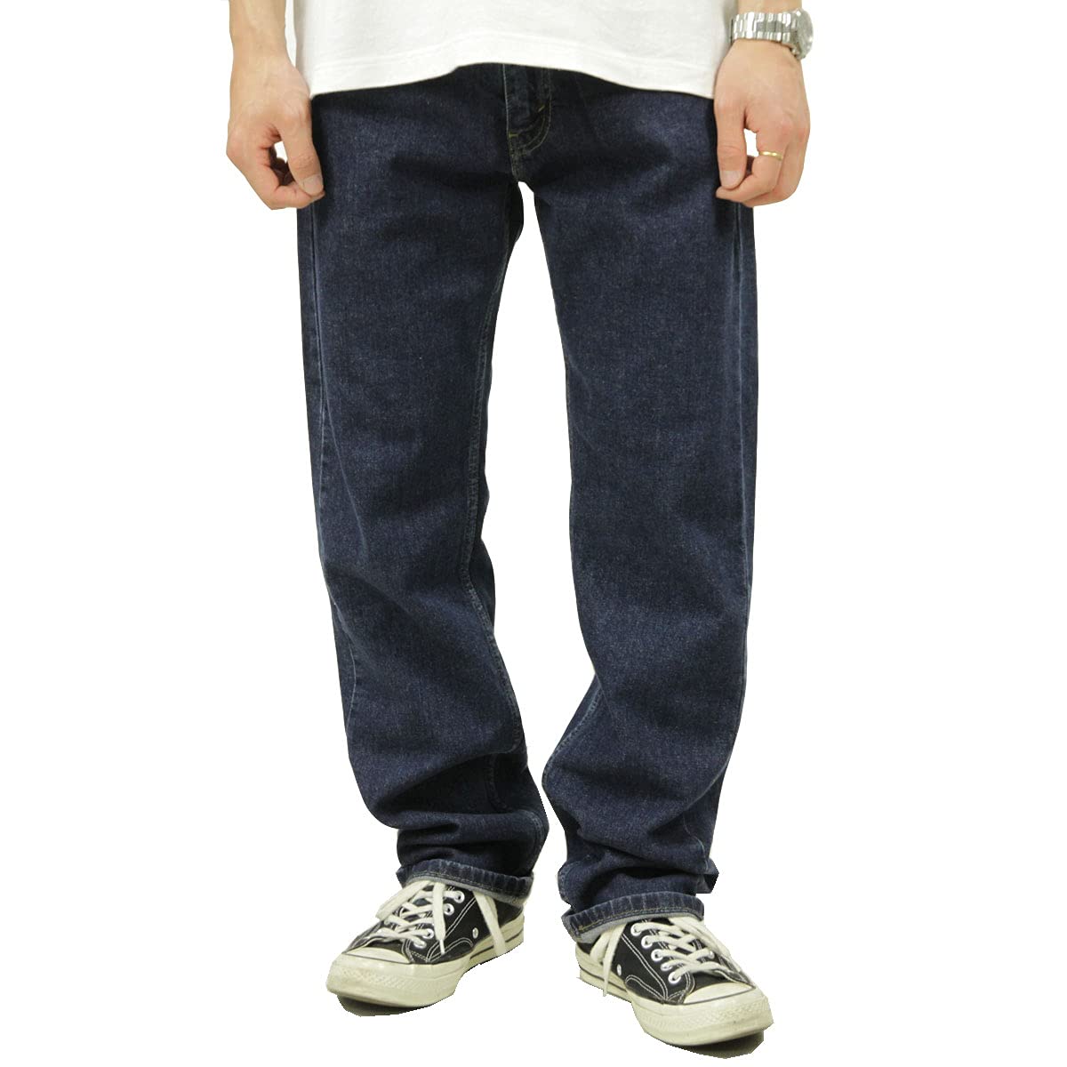 Levi's 505 レギュラーフィット ジーンズ W28 / L32 ダークインディゴ リーバイスの商品画像