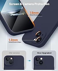 OTOFLY for iPhone 14 Case, Upgraded Silicone 14