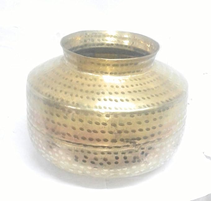 Buy handmade Brass Water Pot 12 L Online at Low Prices in India