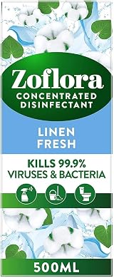 Zoflora Linen Fresh 500ml Concentrated Disinfectant All Purpose Cleaner