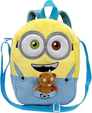 Amazon リュックサック 子供用 キッズ Sサイズ ミニオン 男女兼用 バック 大人用 バックパック ボブ パーク コスプレ 怪盗グルー 雑貨 Usj ボブクマ Sサイズ 2way式 並行輸入品 Illumination Entertainment イルミネーション エンターテインメント リュック