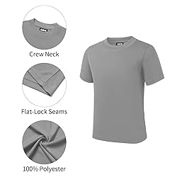 QBK 2T to Youth Neon Shirt Kids UPF 50+ Dry Fit