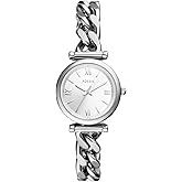 Fossil Women's Carlie Quartz Stainless Steel Three-Hand Watch