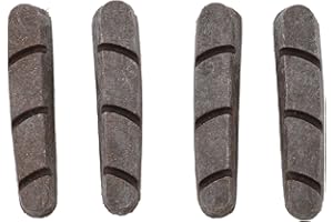 Carbon Brake Pads, Carbon Fiber Rim Brake Pads Replacement Set For Road Cycling For 105 V Brake And R55C4 Brake Shoe