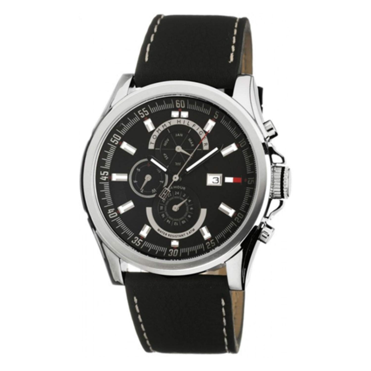 Black Friday Tommy Hilfiger Multifunction Leather Strap ...