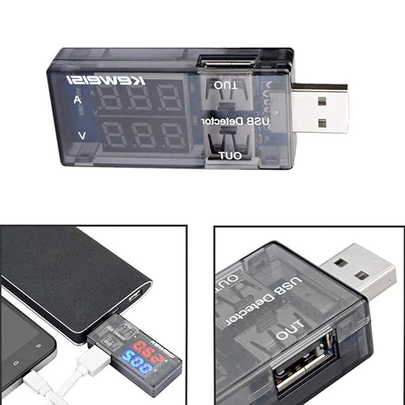 Amazon.com: Benficial - Detector de corriente de salida USB ...