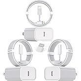10Foot Fast iPhone Charging Cable,3-Pack Super Fast i Phone Charger USB C Charging Block Wall Charger PD Adapter with 10FT Type C to Lightning Cable Cord for iPhone 14/13/12/11ProMax/XS Max/XS/XR/8/SE