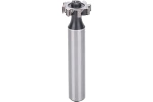 Garosa High-Speed Steel Woodruff Keyseat Cutter, HSS Round Straight Shank, T‑Slot Milling Cutter Tools 4x16x10mm,Milling Cutt