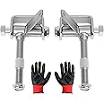 Wadoy Go Kart Spindle Go Kart Accessories, 4-1/2 in x5/8 in 2 pcs, Upgrade Right Left Steering Spindle Bracket Set, 5/8" Go Kart Axle Kit for 212cc 196cc Go Kart Replacement Parts