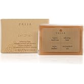 Prija Softening Vegetable Soap Gift Pack Hand Cleansing 4x 0.09 lb | Premium Enriched Hydrating Hand Soap with Vegetable Glycerin. Luxurious Travel Size Gift Set. Softening.
