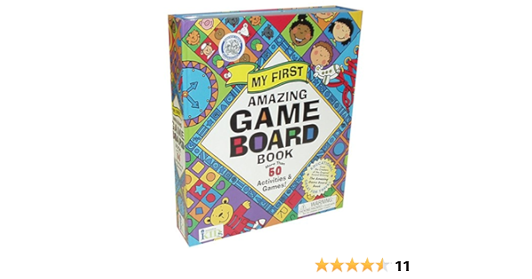 My First Amazing Game Board Book Amazing Game Board Books Rutman Shereen Gertel Amazon Com Books