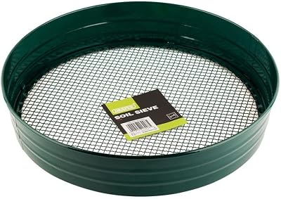 Draper Garden Sieve for Soil and Stones | Heavy Duty Metal Soil Sieve 36 5mm