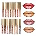 Coosa Madly MATTE Liquid Lipstick Lipgloss 16pcs Non-stick Cup Waterproof Lip Gloss
